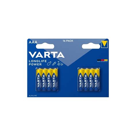 Varta Longlife Power Aaa Pack B Elgiganten Elgiganten