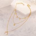 Kerety Three Layered Necklace for Women & Girls Gold-plated Plated ...