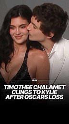 Timothee Chalamet can't keep his hands off Kylie Jenner
