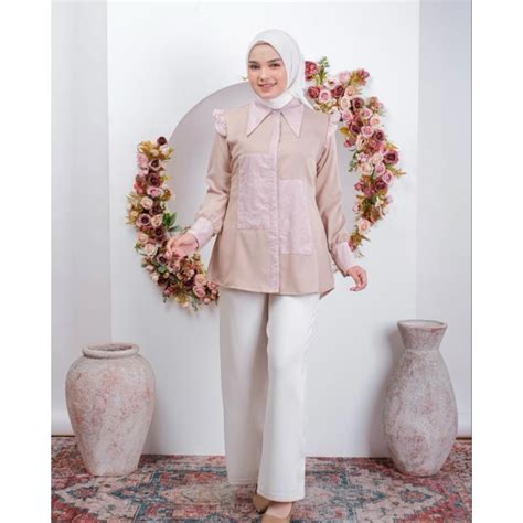 Jual Kin Outfit Blouse Wanita Baju Atasan Wanita Laura Shopee