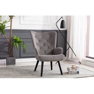 255 Button Tufted Armchair Accent Chair For Small Spaces Modern