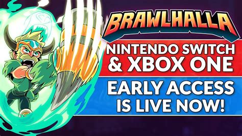 Nintendo Switch & Xbox One Early Access is LIVE NOW! - Brawlhalla Dev ...