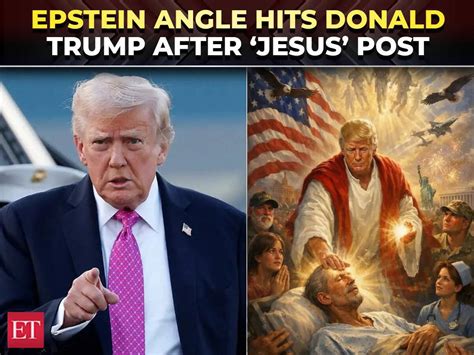 'I thought it was me as…': Trump deletes 'Christ-like' image as Newsom ...