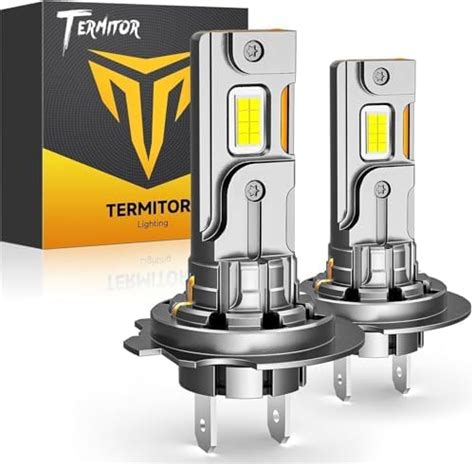 Termitor Upgraded H7 H7LL Bulbs, 100,000LM Insane Brightness Off Road ...