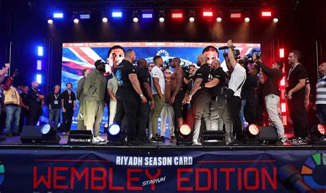 Anthony Joshua vs Daniel Dubois Weigh In Results – RingSide24