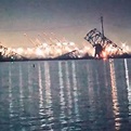 Vídeo impressionante: Navio colide e derruba ponte em Baltimore nos ...