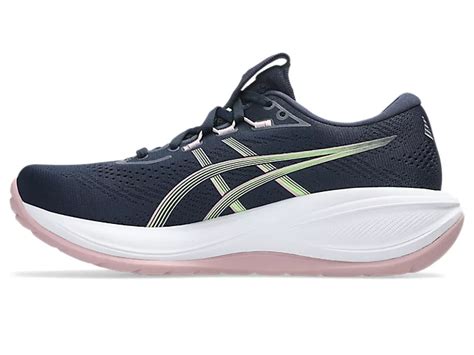 GEL-CUMULUS 28 | Women | Midnight/Illuminate Green | Laufen | ASICS DE