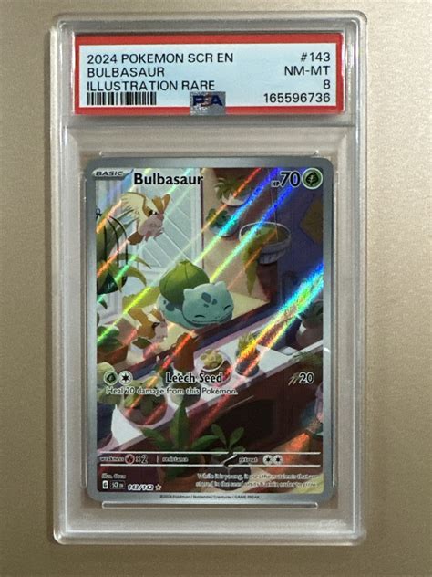 Bulbasaur 143/142 Sv07: Stellar Crown Holo for sale online | eBay