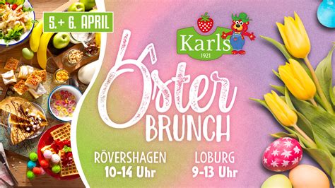 Easter brunch 2026 at Karls in Rövershagen | Festscheune