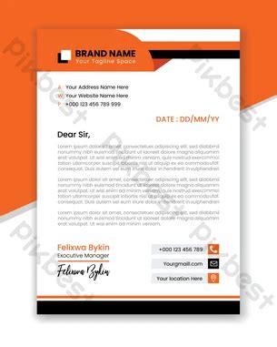 Creative And Corporate Letterhead Template Design | EPS Free Download ...