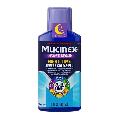 Mucinex Nightshift: Nighttime Cold & Flu Relief