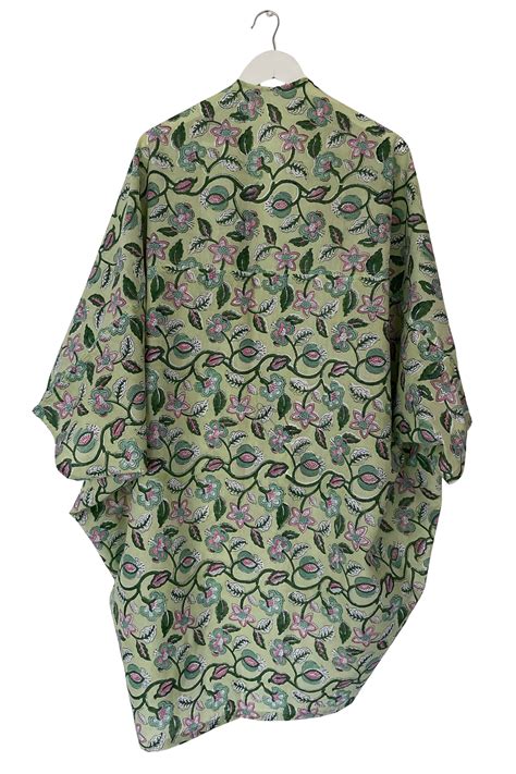 NEW! Block Print Kimono No. 67 – JULAHAS