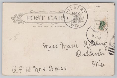 Carnegie Library Rockford Illinois Postcard 1906(?) Posted | eBay