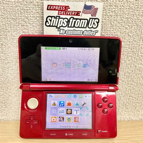 Nintendo 3DS / 3DS XL LL Region Free Console Used RANK A/B U.S Shipping ...