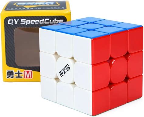 Buy Hawkister QiYi Warrior M 3x3 Magnetic Speed Cube | UV Coated High ...