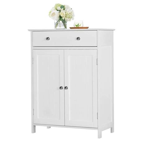 Bathroom Storage Cabinet With Drawer Shelve Bathroom Floor Cabinet