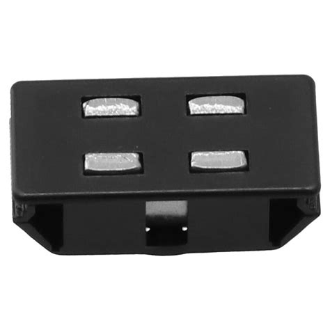 Premium Plastic Armrest Box Cover With Magnetic Buckle Lock For Ford