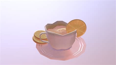 Tea Cup D Model By Marie Polairee Sketchfab