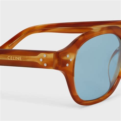 Lunettes de soleil Black Frame 60 en Acétate - BLONDE HAVANA | CELINE