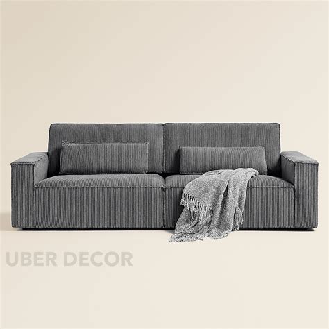 Wabi Sabi Sofa | Modern 4-Seater Couch by Uber Decor