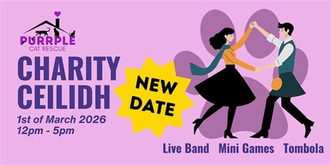 Charity Ceilidh with Purrple Cat Rescue, 22 St Enoch Sq, Glasgow, 1 ...