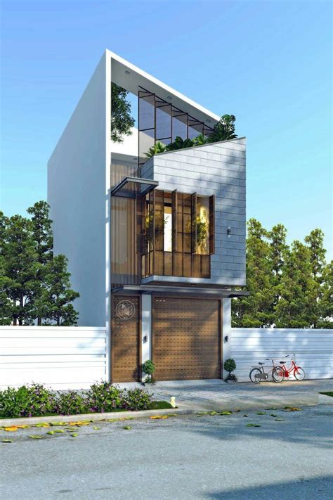 Inspiration Modern Homes Narrow Plot Great Concept