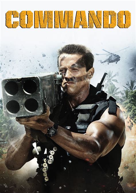 Commando Movie Poster Id 83629 Image Abyss