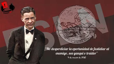 General Augusto C Sandino No Desperdiciar La Oportunidad De