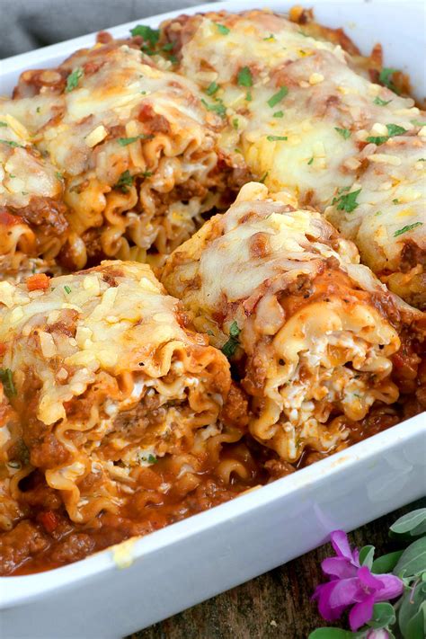 Lasagna Rolls Foxy Folksy