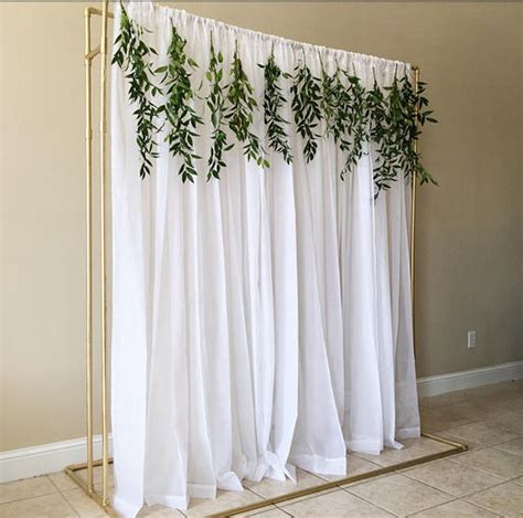 Diy Wedding Backdrop Stand Diy Photo Backdrops For The Ultimate
