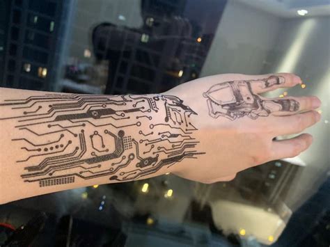 Cyberpunk Tattoo Ideas Photos