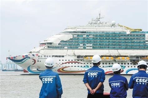 Nation S St Home Built Large Cruise Ship Undocks Chinadaily Com Cn