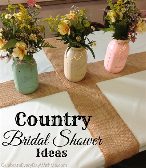 Top 6 romantic themed wedding photo ideas for 2020. Country Bridal Shower Ideas | Celebrate Every Day With Me