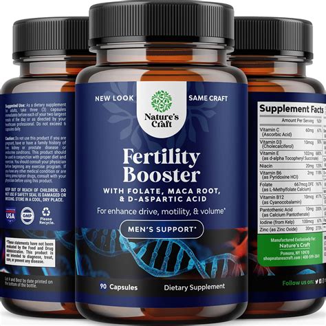 Prenatal Multivitamin Male Fertility Supplement L Arginine D Aspartic