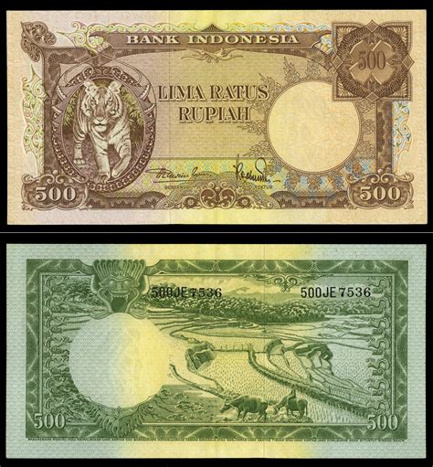 The indonesian rupiah is the currency of indonesia. Indonesia, 500-Rupiah, 1957 | Baldwin's