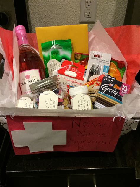 I Made This New Nurse Survival Kit For My Friend I Included A Quote