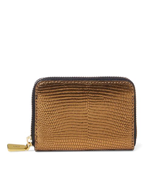 Gold leather wallet | Gold leather wallet, Leather wallet, Wallet