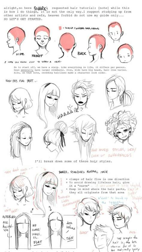 24 Anime Hairstyles Drawing Carliecasey