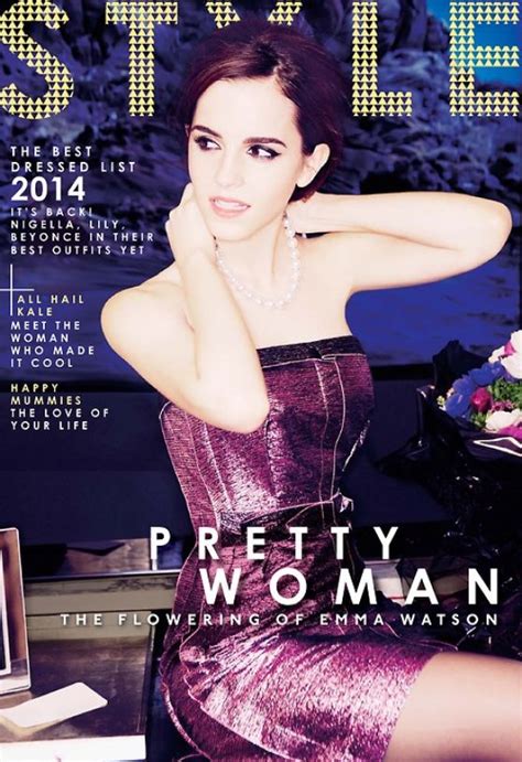 Emma Watson The Sunday Times Style Magazine March 2014 Issue Celebmafia