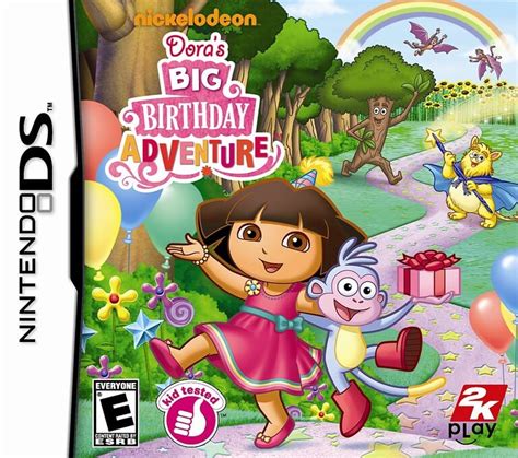 Dora The Explorer Doras Big Birthday Adventure ROM Nintendo DS Game