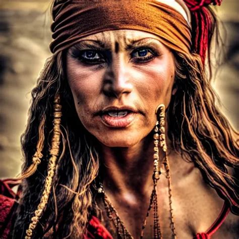 Beautiful Pirate Woman With Pirates Clothing 8k Openart