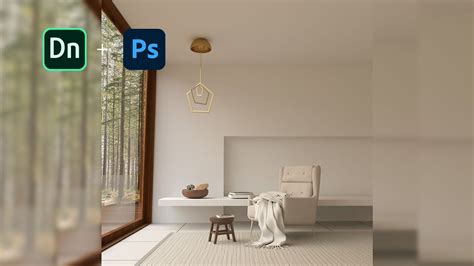 Adobe Dimension 32 And Photoshop 3d Interior Design Speed Build