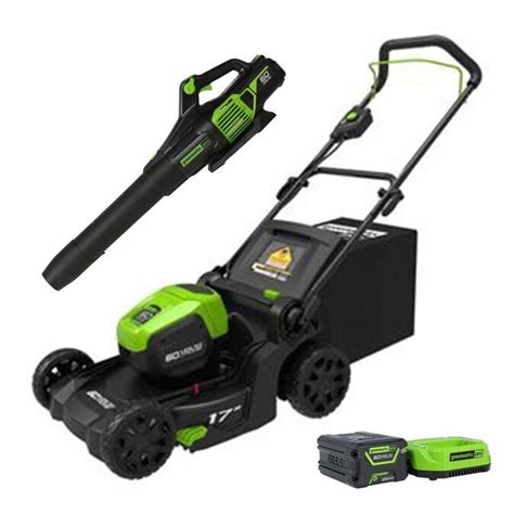 Greenworks Pro 60 Volt Cordless Power Equipment Combo Kit In The Power