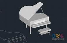 piano dwg dwgdownload