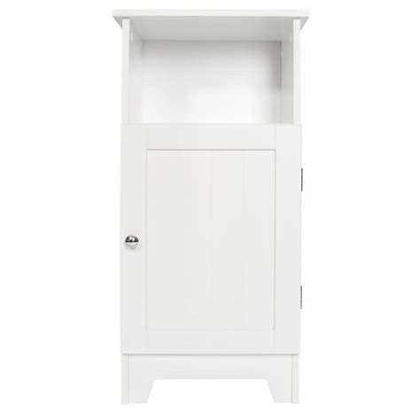 redmon contemporary country 13 5 in w x 11 75 in d x 27 5 in h free standing single door cabinet