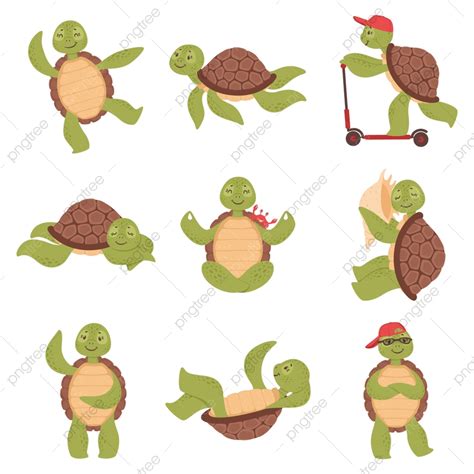 Tortoise Cute Turtle Vector Art Png Cartoon Cute Turtles Turtle