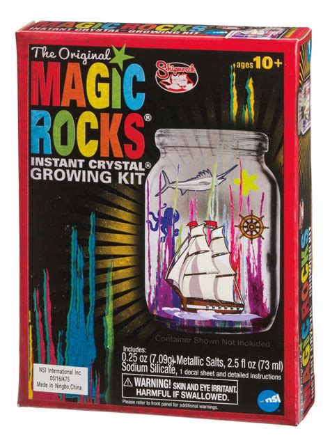 The Original Magic Rocks Crystal Growing Kit Toysmith
