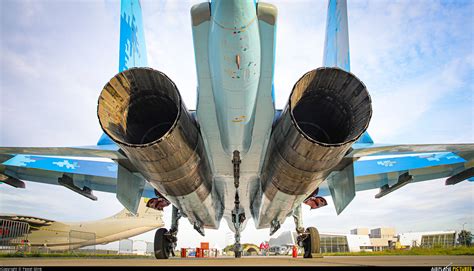 71 Ukraine Air Force Sukhoi Su 27 At Gdynia Babie Doły Oksywie