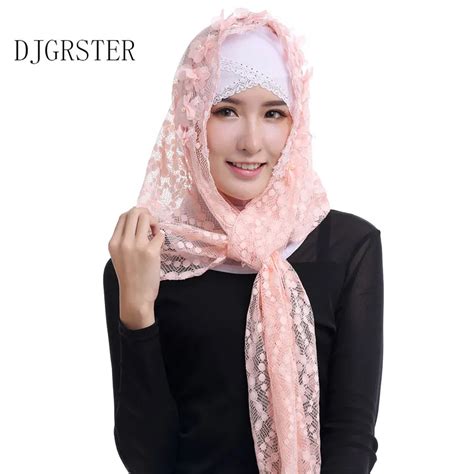 Djgrster Women Maxi Hijabs Shawls Oversize Islamic Head Wraps Soft Long