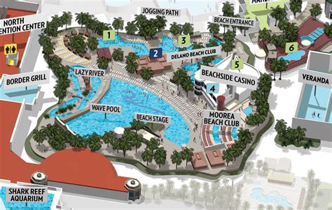 Mandalay Bay Las Vegas Map Map